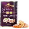 Nuevo Adulte en conserve Poulet et crevettes | 400 GR