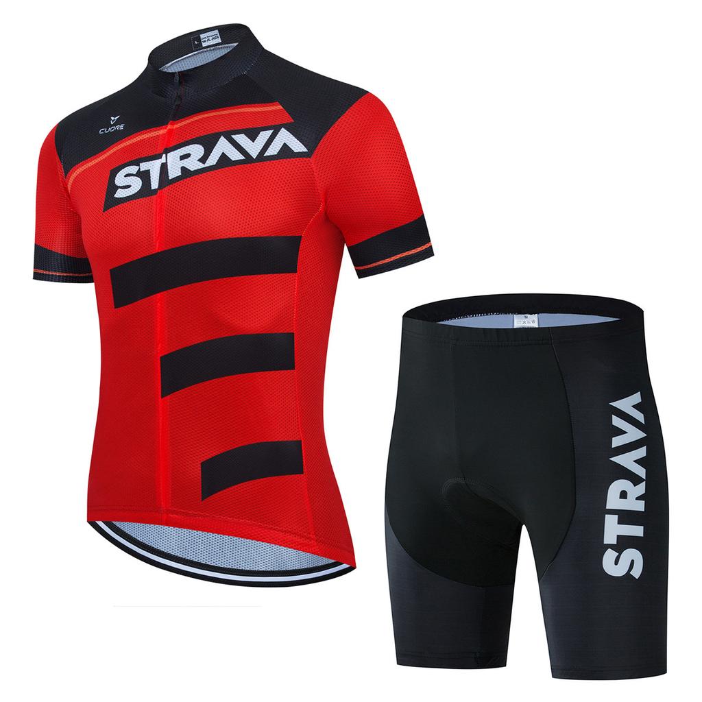 Cycling Clothes, Cycling Clothes, Men's and Women's Summer Breathable Short-sleeved Overalls, Shorts Set 2026 Summer Breathable Cycling Clothes Set