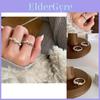 Bague Tendance Géométrique en Cuivre Pour Femmes Design Minimaliste à la Mode Parfaite Pour Toutes les Occasions