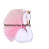 Golden Crown Swan Soft Wall Hanging for Children's Room Decor