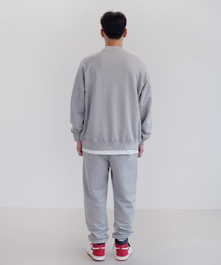 Deomail [Set]Community 54 Sweat Shirts Pants - Gray