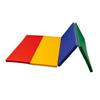 WEZHO Rainbow Folding Mat for Kids Fitness & Play