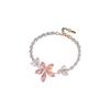 Zircon Flower Pendant Bracelet For Women With Elegant Design For Summer