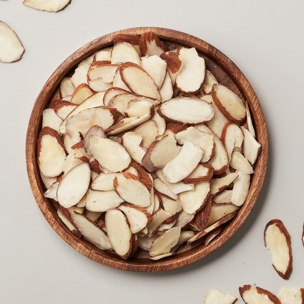 Nuts Farm Almond Slice, 100g, 2 Pieces, Korean Nuts