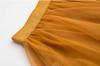 LIANFOR Long Tulle Irregular Solid Unique Elastic Perfect for Everyday Special and and Fall Free Women's Skirt, Color, High-Waisted Waist, Versatile,
