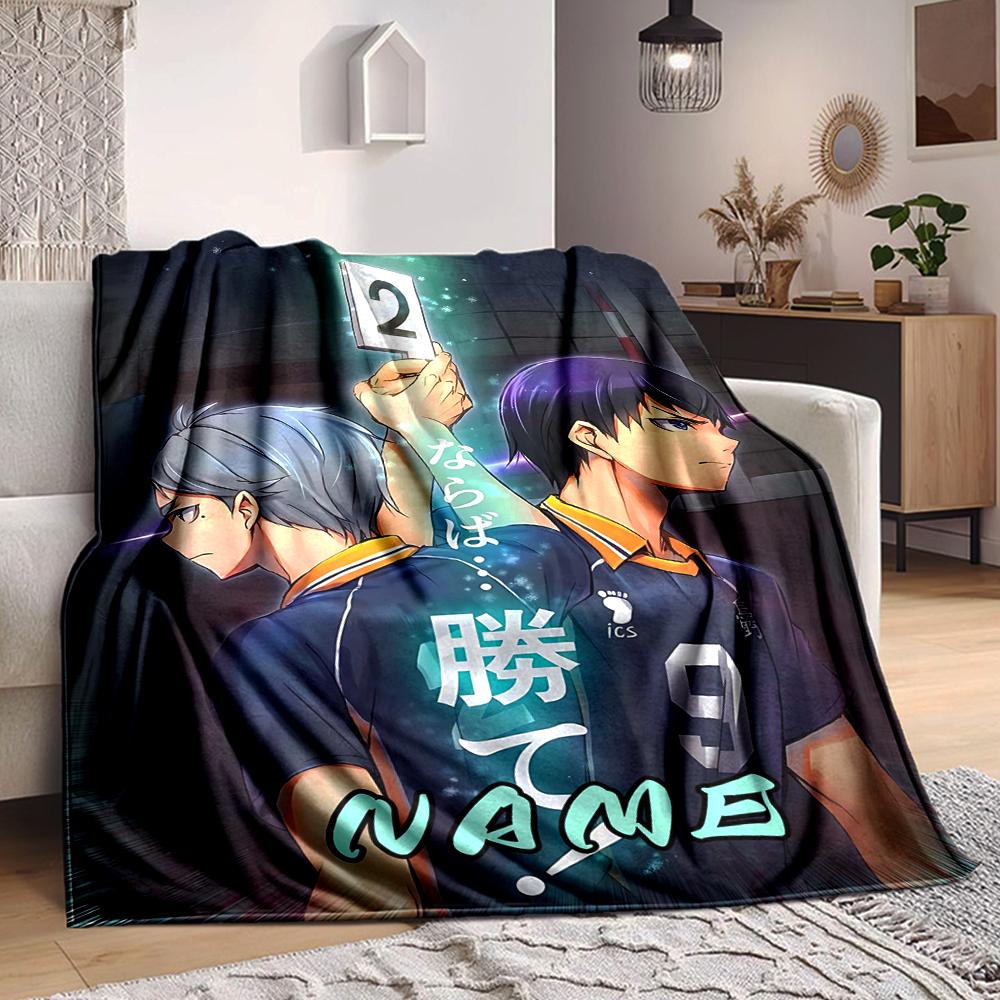 Custom 1pc Volleyball Passion: Name's Drive Blanket, Soft And Comfortable Blanket, Casual Warm, Camping Travel Blanket, Birthday Gift Q91279