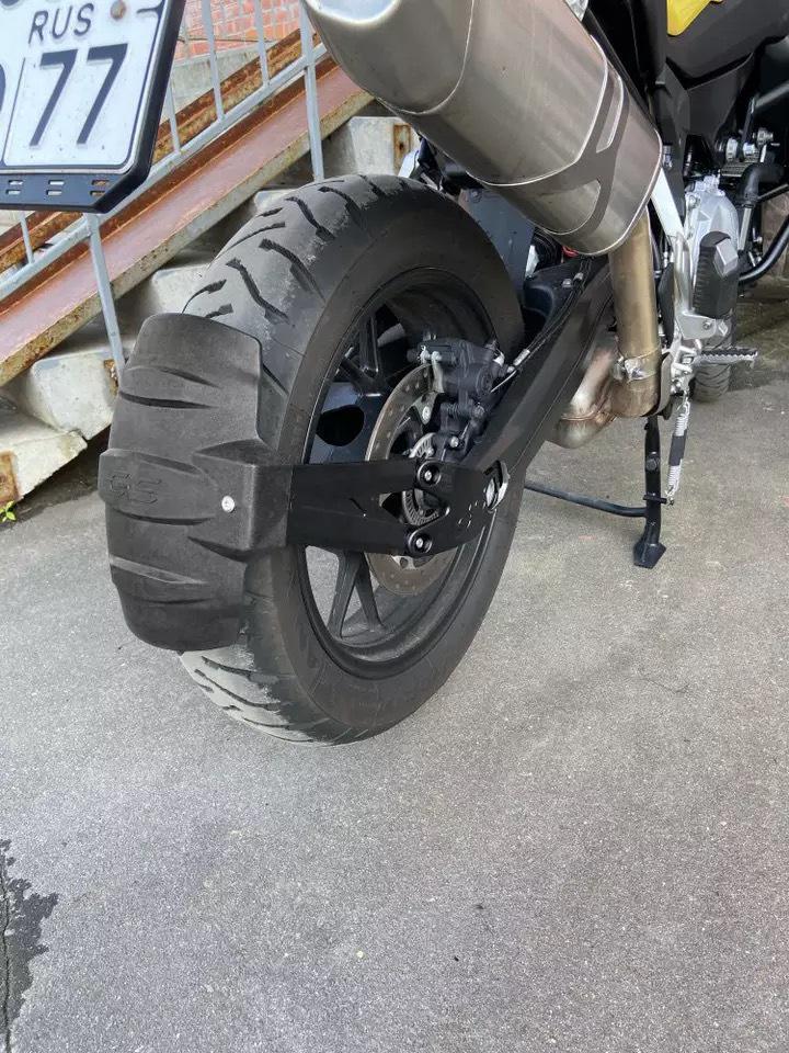 BMW F750GS/F850ADV/F900R Modified Front Fender Extension & Sand Shield