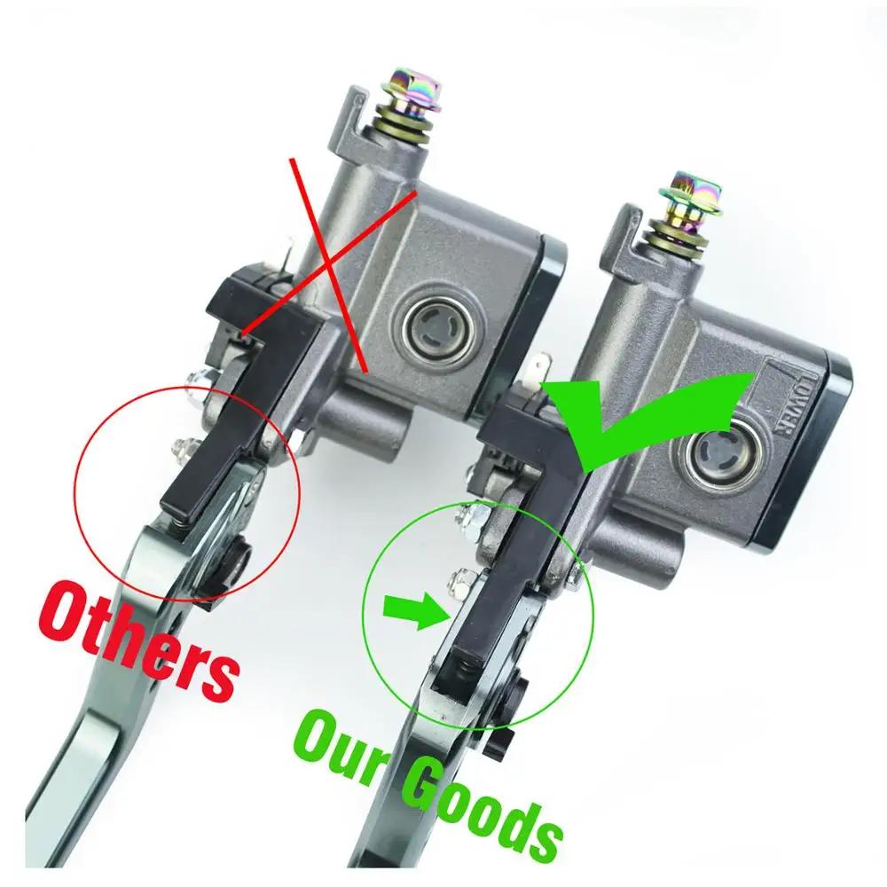 Brake Pump Master Cylinder Motorcycle Lever Handlebar Hydraulic Clutch Racing Motorbike 22mm For Yamaha Kawasaki Suzuki
