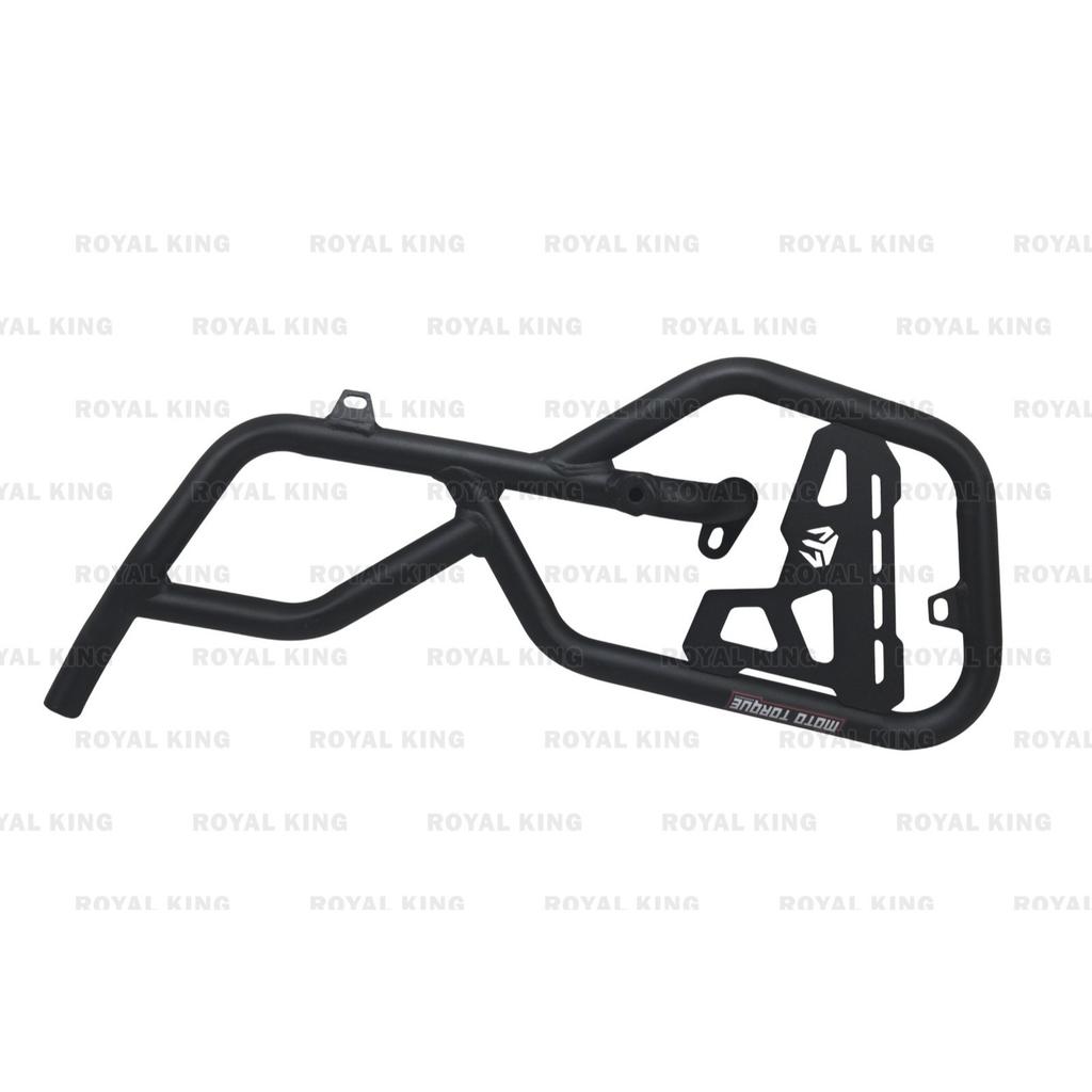 Black Crash Guard With "Slider Fit For Yezdi Adventure 334"