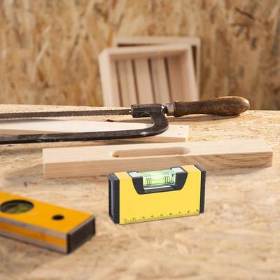 Leveler Tool Strong Magnet Decoration Instrument Tool Bubble Spirit Levels RV Pockets Levelers Tool For Carpenters Masons