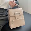 2025 Women's Bag Simple Fashion Versatile Backpack Bag Niche Design High Sense Light Luxury Shoulder Messenger Bag