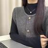 Women's Stand-Collar Layering Knit Sweater - Soft, Versatile, Long-Sleeved Autumn/Winter Top