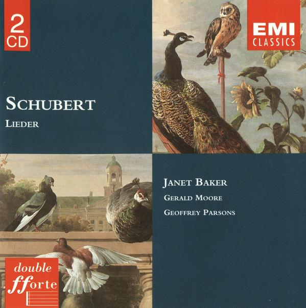 CD FRANZ SCHUBERT, JANET BAKER, GERALD - 42 Lieder  724356938922 EMI Classics 1996 US Classical Used