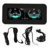 Universal Intelligent Car Inclinometer Tilt Gauge High Resolution HUD Digital Angle Slope Meter for