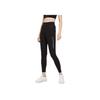Nike Sportswear Swoosh High-Waisted Casual Leggings Women Leggings Black CZ8902-010