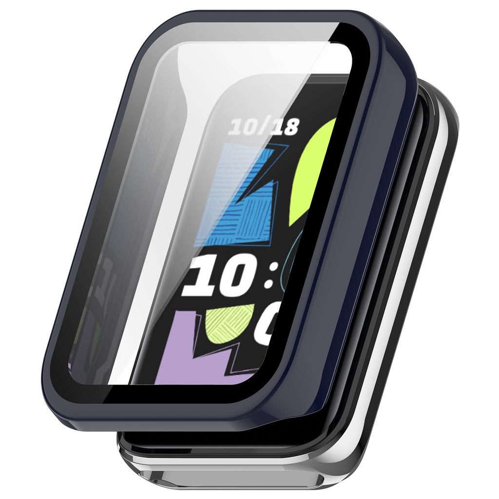 For Honor Band 10 Watch Case PC Frame Cover with Tempered Glass Screen Film