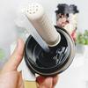 Portable 520ML Straw Cup Cartoon Bear Printed Stainless Steel Insulated Cup Large Capacity with Straw Water Cup