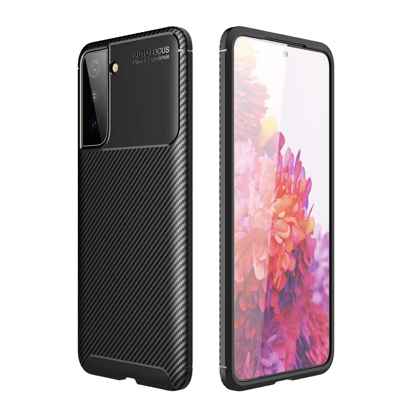 

Для Galaxy S21 5G мобильный телефон TPU Soft Edge Scrub Case 6.2 дюйма чёрный