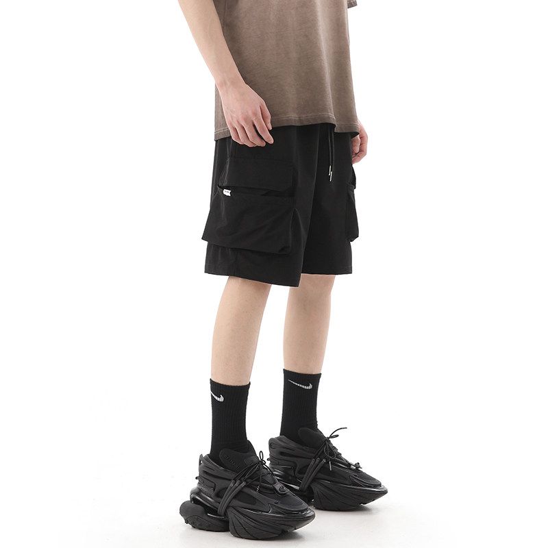 51 Hip-hop American Fashion Brand High Street Hiphop Leisure Shorts Boys Summer Retro Loose Cargo Fifth Pants