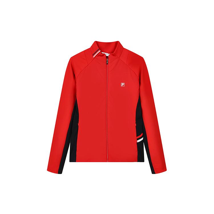 New FILA Puffer Jacket Women's Tomato A11W215901F-RD