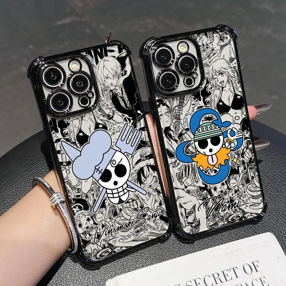 Anime Cool Skull Logo Plating Phone Case For Huawei Honor X6d 600 x8d X5c X7d Magic7 Play10 400 X9d X6c Pro Lite 4G 5G Anti Fall