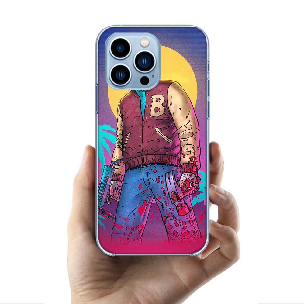 Game Hotline Miami Cases Phone Case For Iphone 17E 16E 17 Air 16 Pro Max 15 Pro 14 Plus 11 13 12 Mini Cover Cases Compatible wit