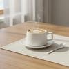 Ceramic Coffee Mug Matte Finish Textured Minimalist Mineral Texture Pattern Tea Cup for