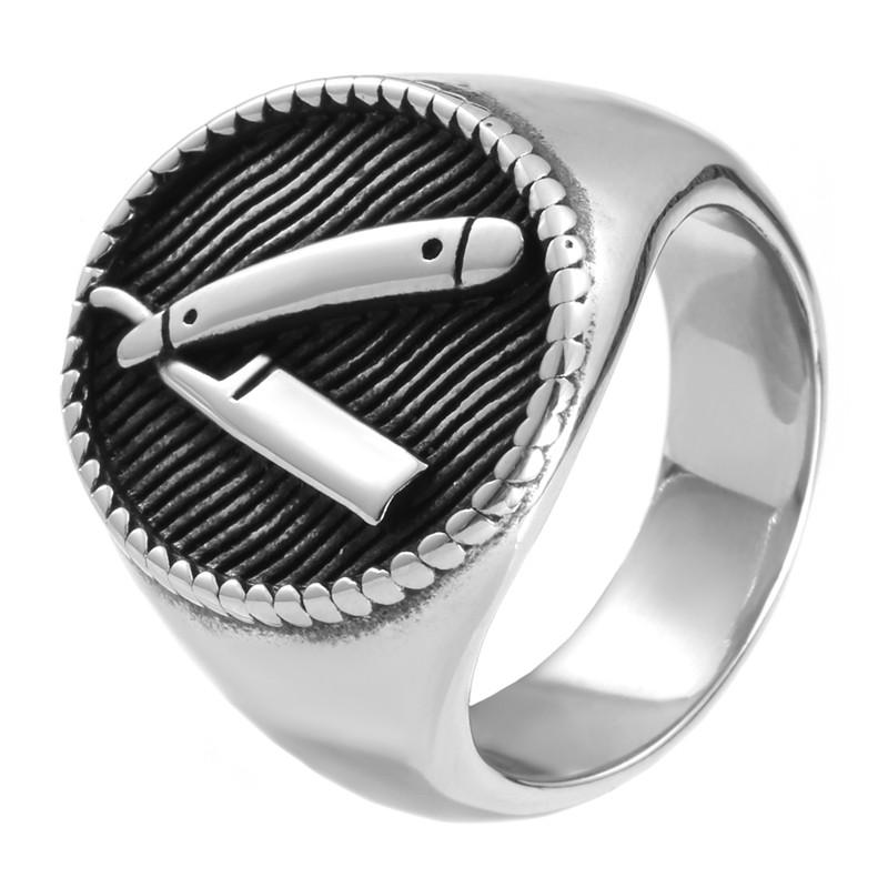 Purple Coffin Mummy Ring 316L Stainless Steel Jewelry Size 7-13 Punk Ring