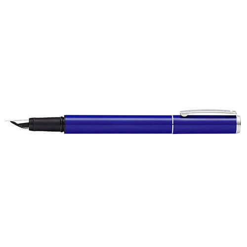 Sheaffer POP Pen Stainless Steel (Md Fountain Blu)