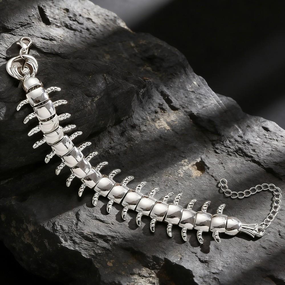 Punk Scorpion Bracelet Cool Men Bangle Trendy Dragon Hand Chain  Girls