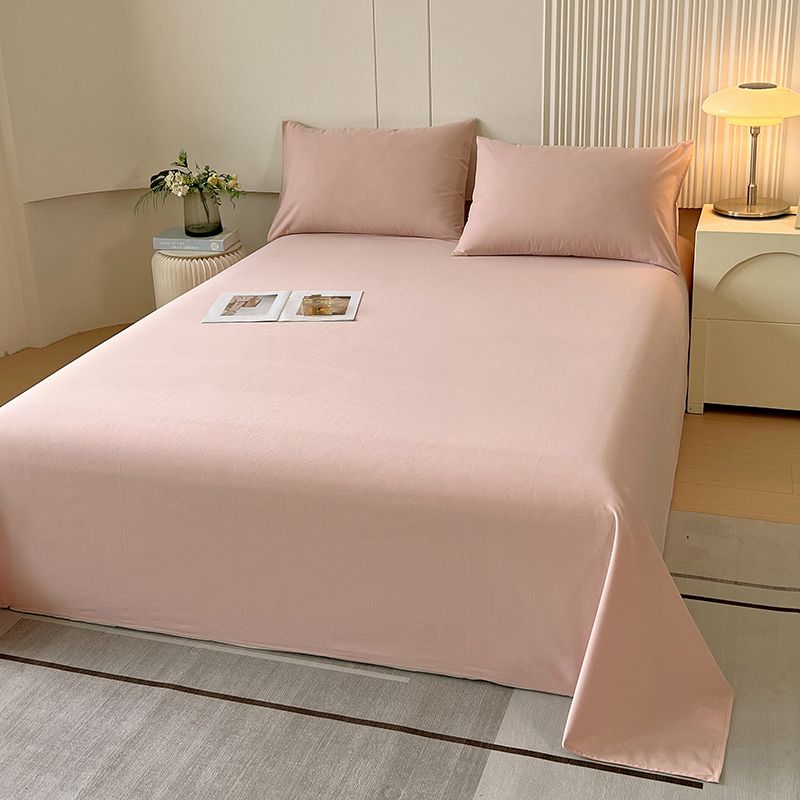Lenzuolo Spesso Monocolore Stile Ins, Biancheria da Letto Antipolvere per Tutte le Stagioni per Singolo & Matrimoniale, Dormitorio, Casa