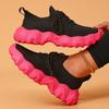 Women's Vulcanized Shoes Size 35-42 Breathable Knitted Upper Soft Sole Comfortable Walking Shoes for Outdoor Daily Use Sneakers