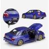 WELLY 1/24 Lmpreza Performance APR Subaru Alloy Miniature Scale Car Model Diecast Metal Collection Childrens Toy Vehicles Gifts