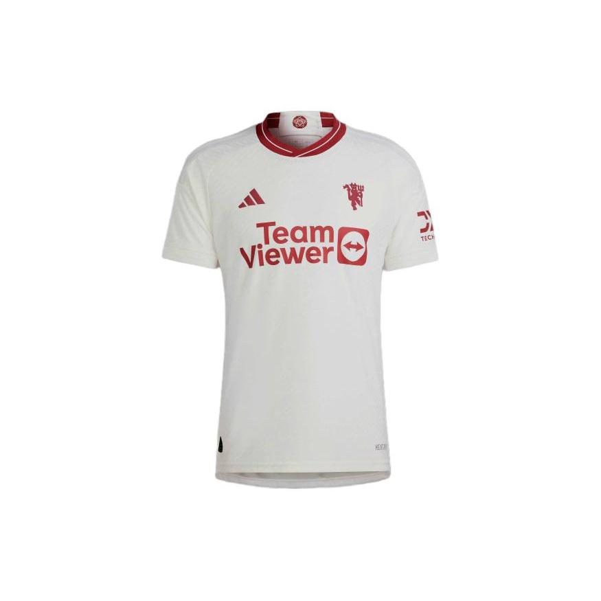 adidas Manchester United 23/24 Third Authentic Jersey Asia Sizing White Men s IP1742
