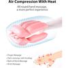 CINCOM Upgraded Hand Massager with Heat and Compression for Arthritis and Carpal Tunnel - Cordless & Rechargeable, Gifts for Women