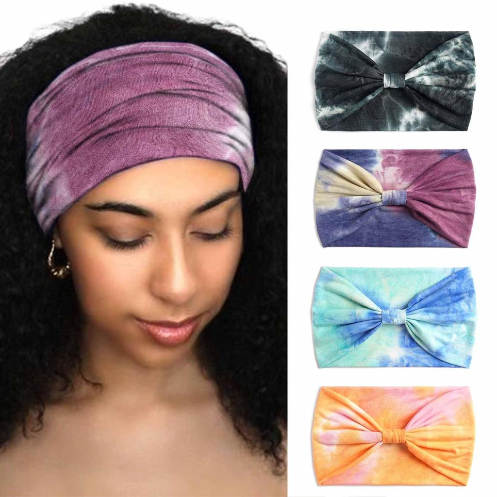 Wide Fits Forehead Widths Elastic Wide Headbands for Head Fashion Hair G Headbands, 18cm/15cm, Headbands, Turbans, Women, Turbans, Bandanas, Wraps,