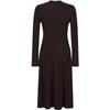 JUZUI ANNACA Minimalist Knit X-Line Maxi Dress