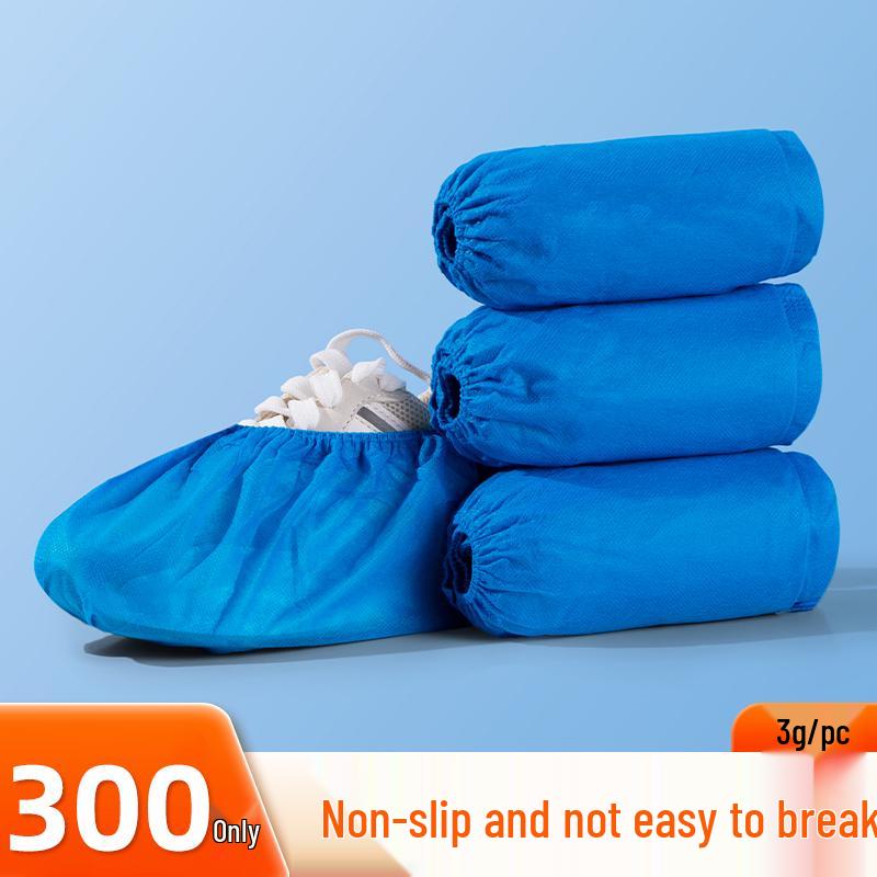 Children's Anti-slip Cartoon Shoe Covers: Thick, Non-woven, Disposable, Wear-resistant Indoor Foot Covers