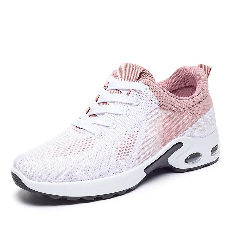 Women's Summer Mesh Fly-Knit Sneakers: Breathable, Fashionable & Versatile Casual Running Shoes