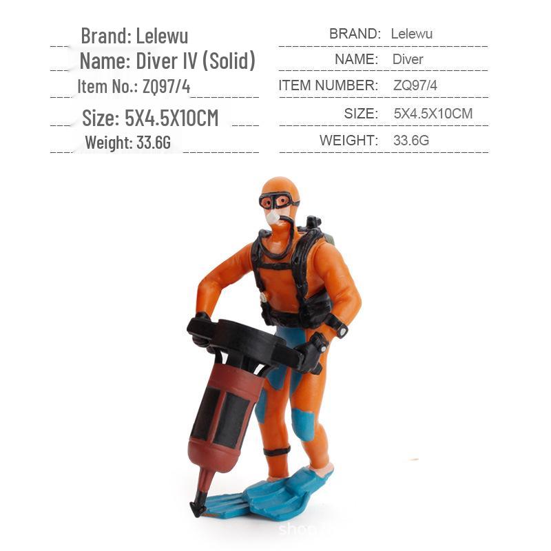 Cross-Border Farm Scene Worker Doll: Female Farmer with Shovel Ornament for Model Landscaping