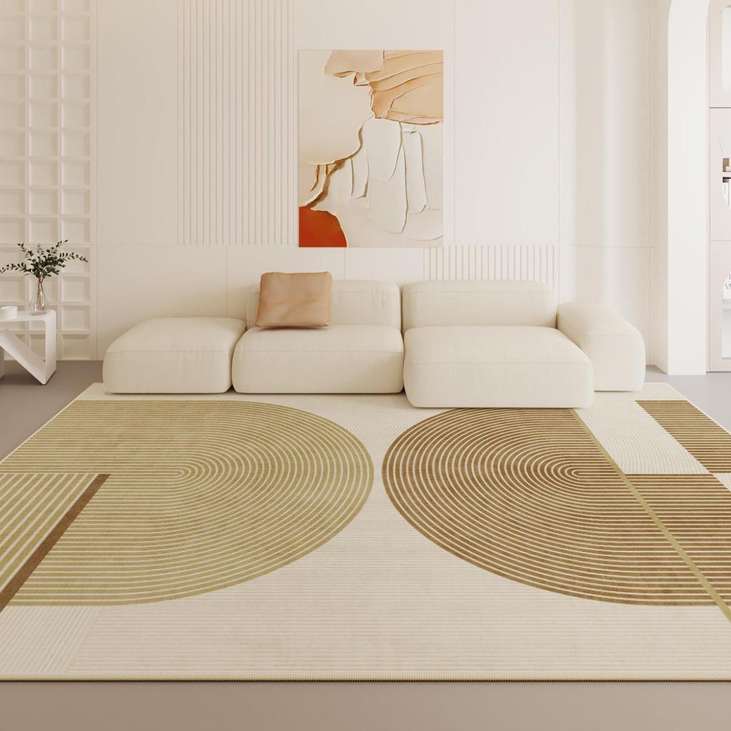 2024 Minimalist French Luxury Waterproof Carpet: Living Room & Bedroom Floor Mat, Easy To Clean