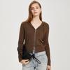 Tatu Women's Long Sleeve Hooded Knit Sweater