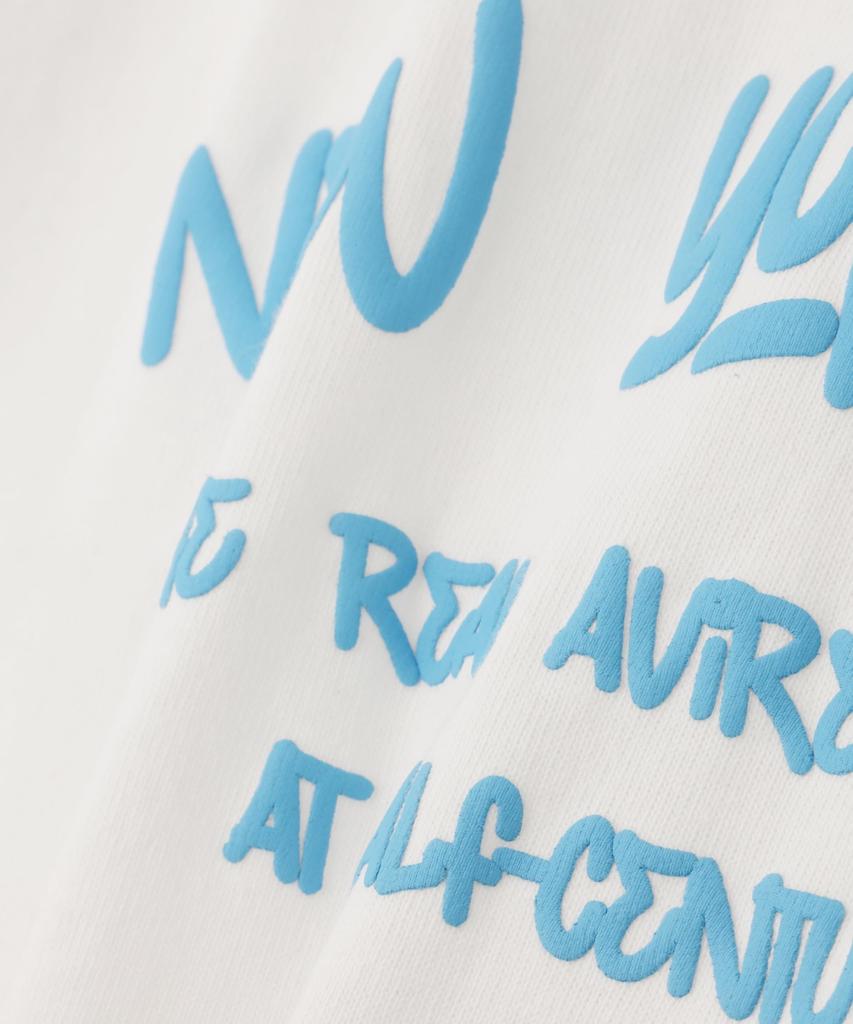 Avirex Schaumstoff Kurzarm T-Shirt Größe "Avirtex USA", Herren T-Shirt, M, 030, Weiß, 783-5134032