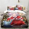 Kawaii Gawr Gura Cute Girl My Angle Bedding Set Printed With Pillowcase Bed Duvet Cover Soft Single Double Queen Super King Size
