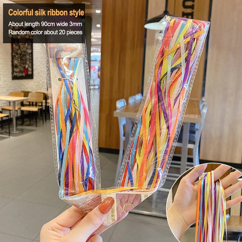 90Cm Mix Colorful 16-30Pcs Hair Braids Rope Strands For African Braids Girls Diy Ponytail Braids Women Styling Hair Accessories