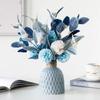 Nordic Ceramic Vase with Hemp Rope – Decorative Bottle for Living Room & Office