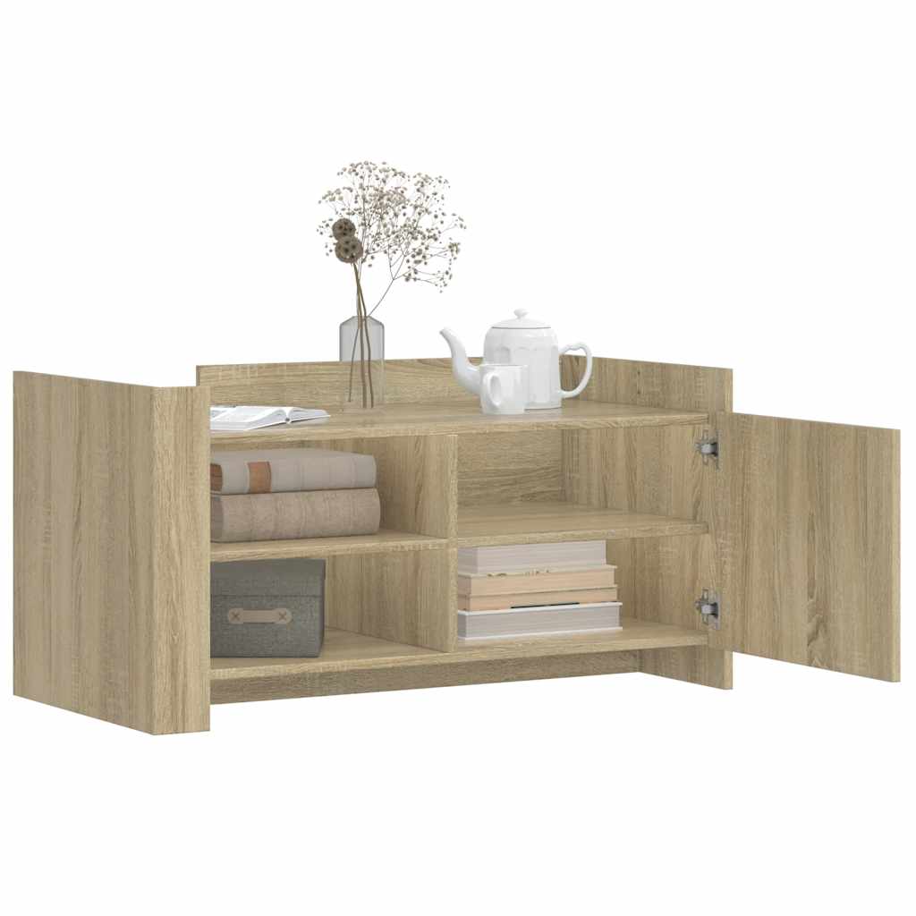 Coffee Table Sonoma Oak 100x50x50 cm Particleboard