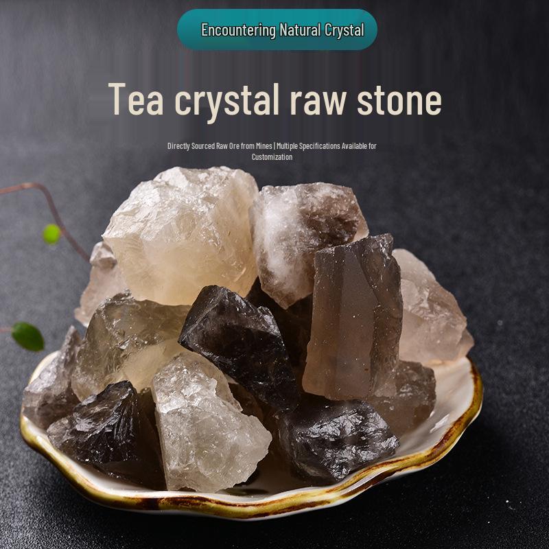 Натуральный дымчатый кварц, кристалл, драгоценный камень для декора дома или офиса 100g 3-5cm