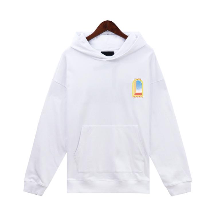 Bluzy z kapturem Casablanca Unisex - Modne Style Europejskie i Amerykańskie na Jesień/Zimę