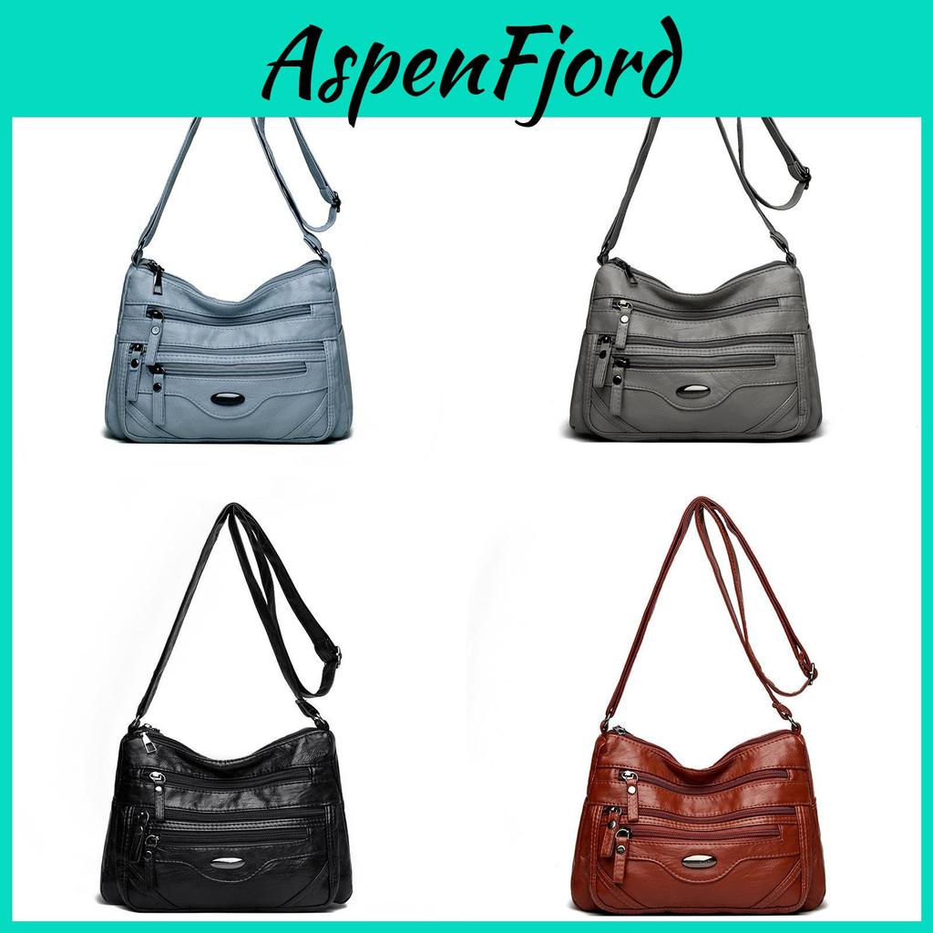 Pu Crossbody Bag For Women With Multiple Compartments Urban Style Perfect For Daily Use